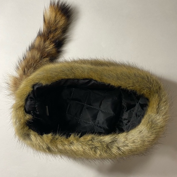 Davy Crockett Hat | Faux Fur | - Picture 3 of 4